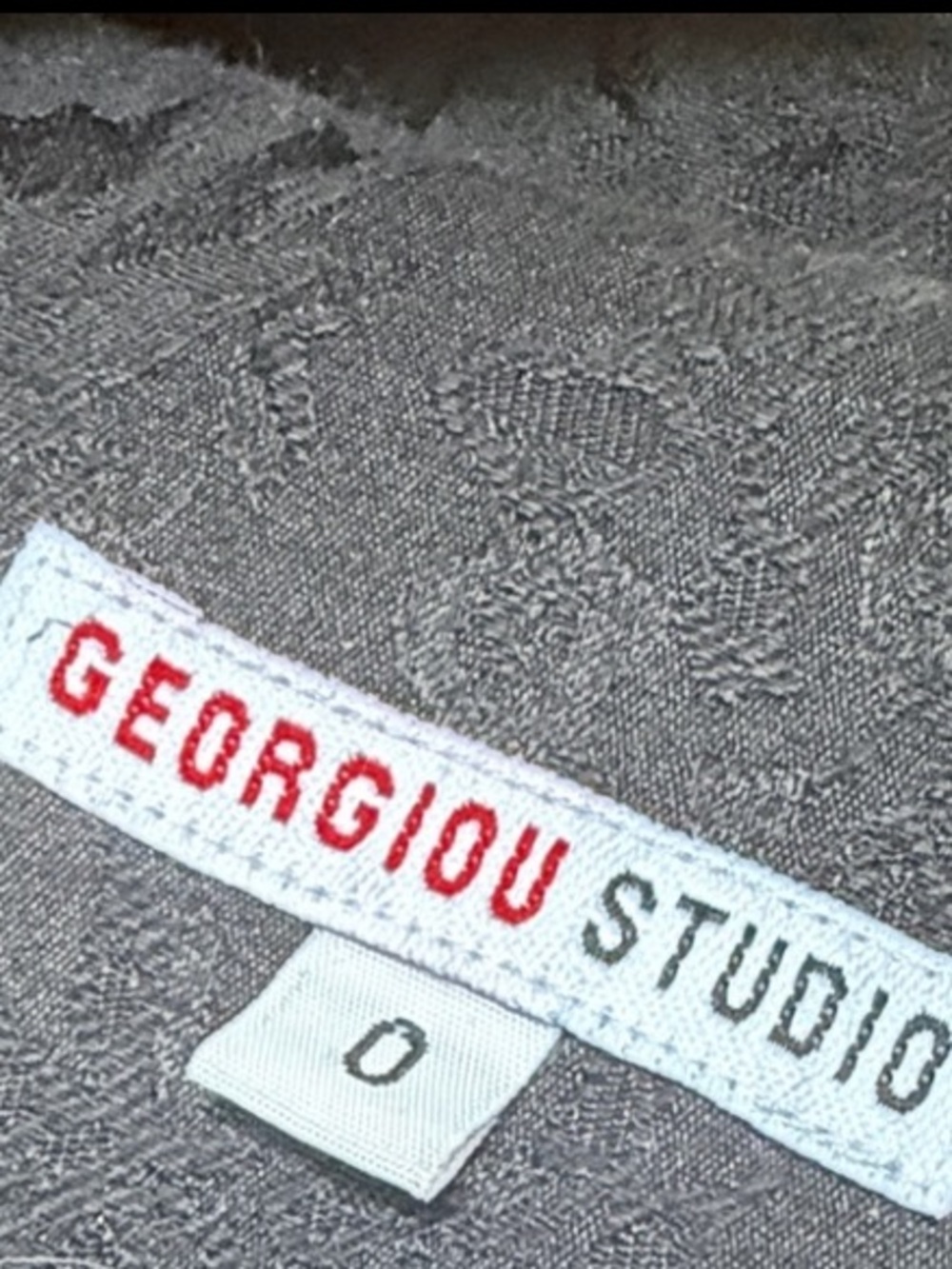 Georgiou Studio vintage y2k Black jacquard beaded jacket - Picture 16 of 17